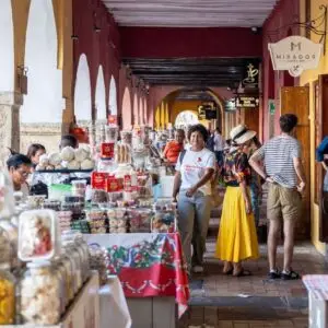 Open comida de rua em Cartagena