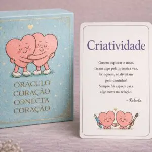 Impressão do Oráculo com as mensagens de vocês